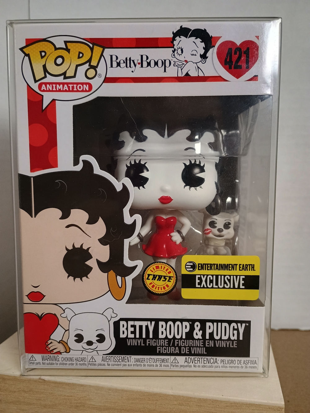 Funko Pop! Animation: Betty Boop & Pudgy Chase Edition #421 Betty Boop & Pudgy